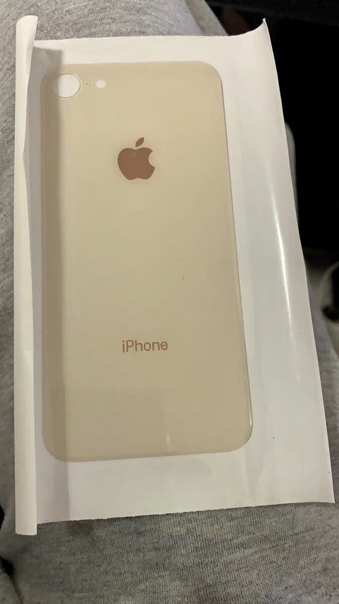 全新iPhone 8 外屏 玻璃后盖 金色