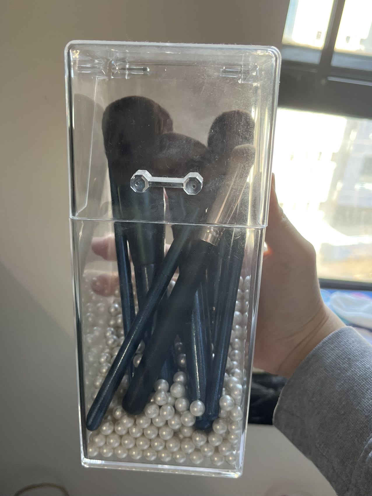 化妆刷防尘收纳盒