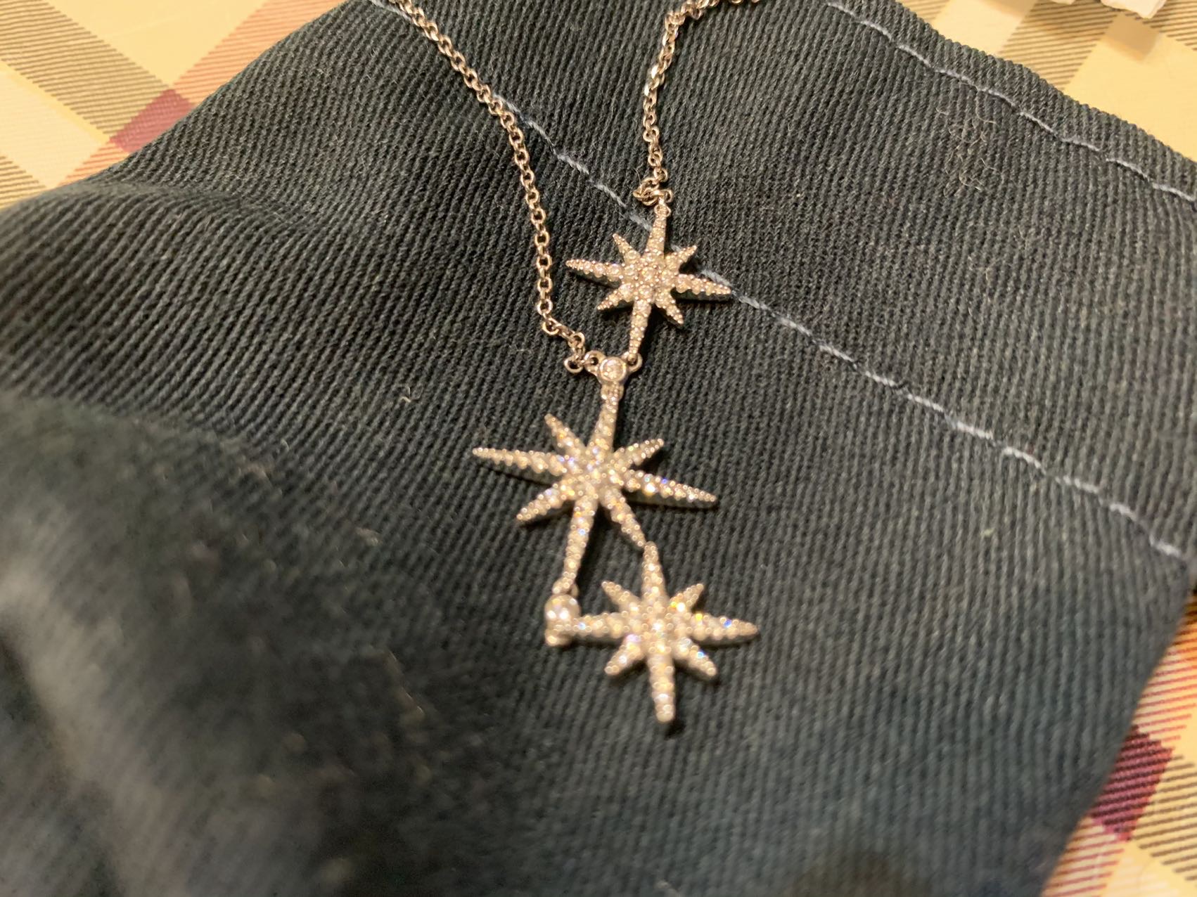 Apm Monaco 三流星項鍊 - 銀白色