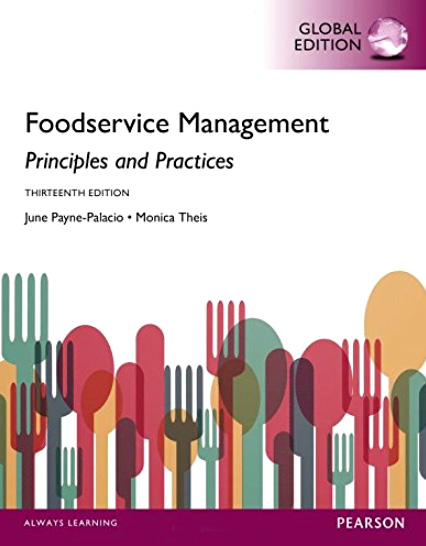Foodservice Management: Principles and Practices, GE 13ed 买书送收纳笔筒