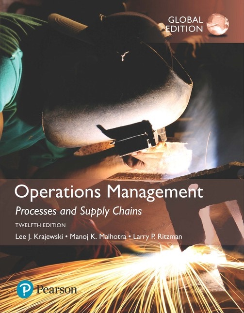 Operations Management: Processes and Supply Chains, Global Edition 12ed 买书送收纳笔筒