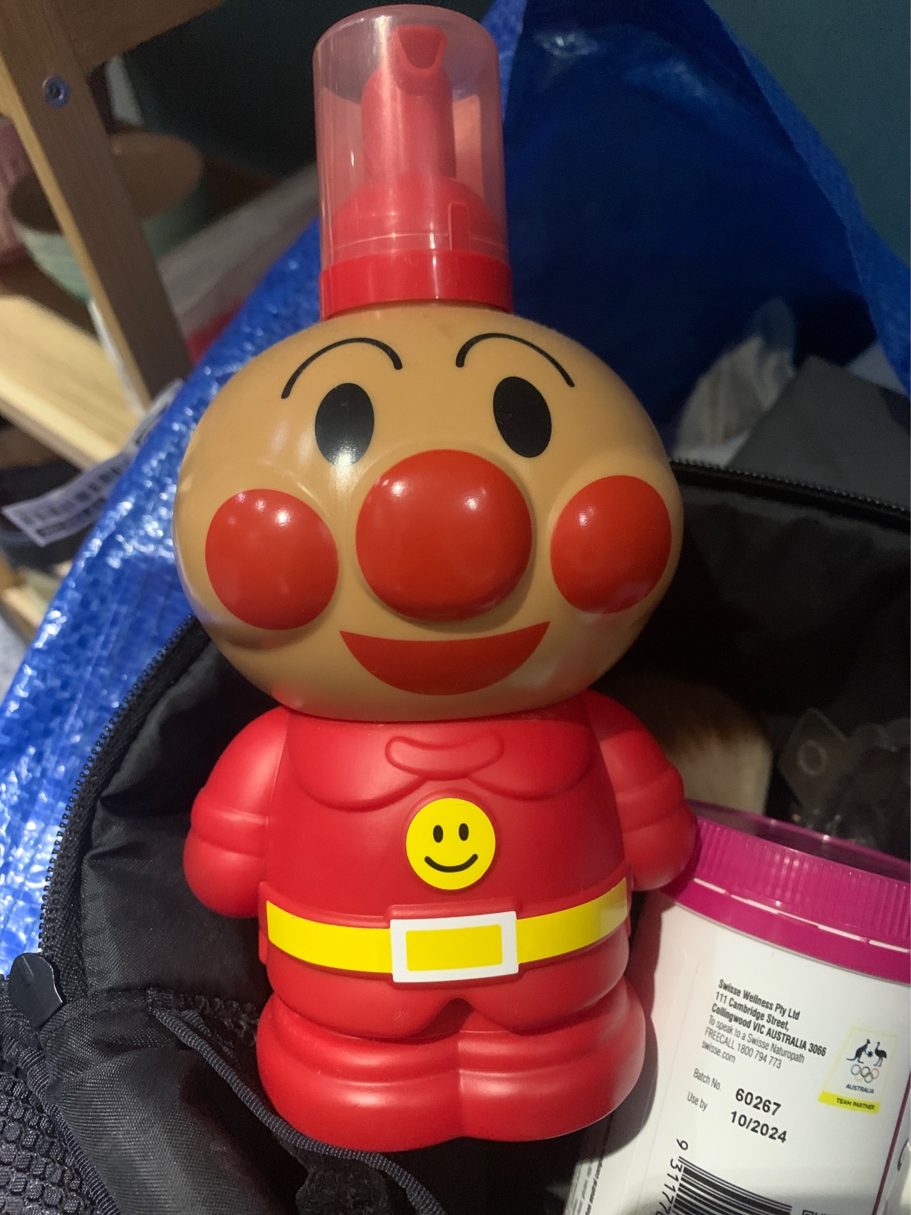 面包超人洗发水