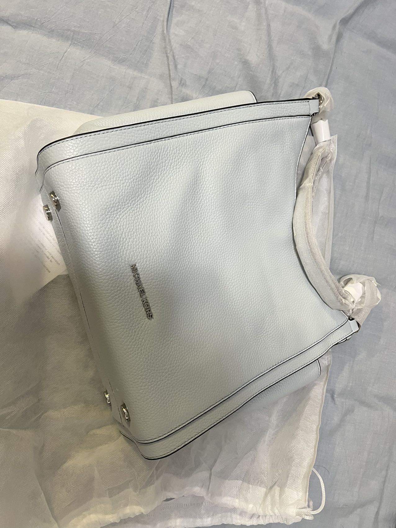 MK 托特包淡蓝色