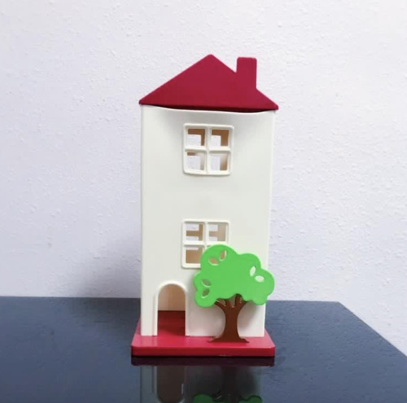 安雅創意小房子刀架連砧板架