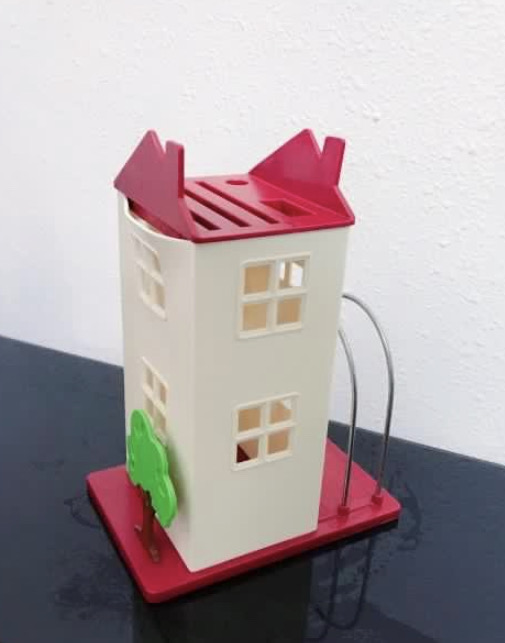 安雅創意小房子刀架連砧板架