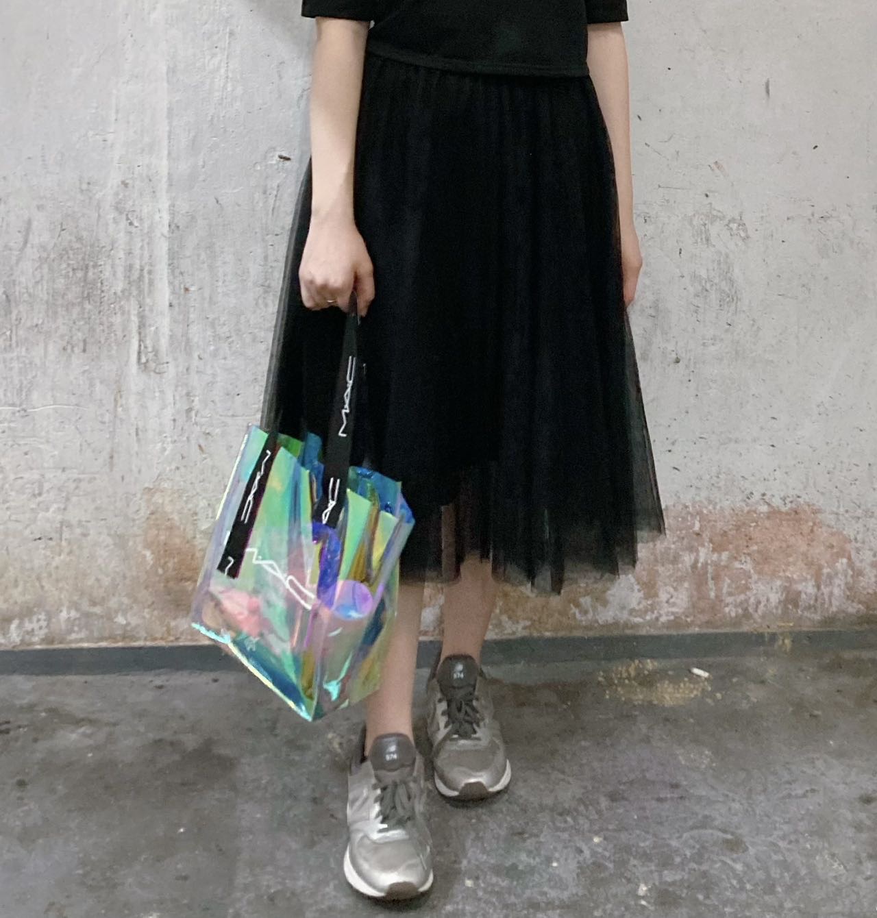 New Balance 574 時尚 閃耀金屬銀色運動鞋