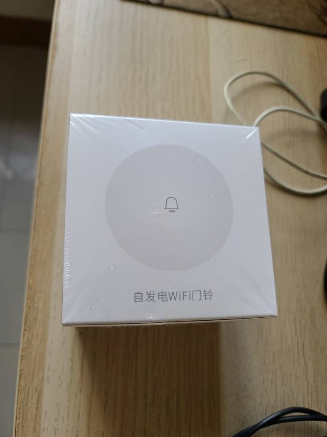 全新未拆封自发电WIFI门铃，60HKD