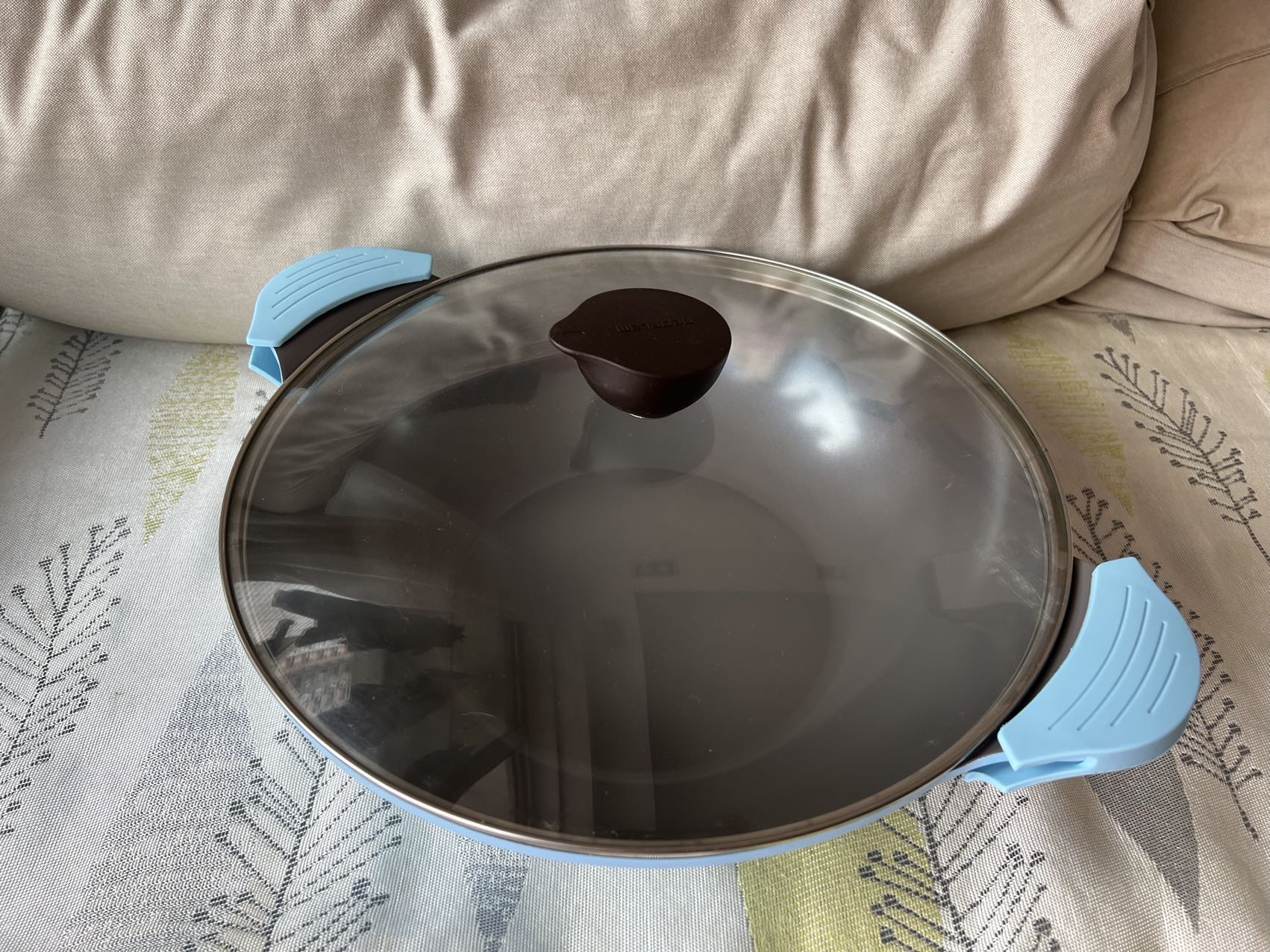 36 cm炒锅+防热硅胶手套