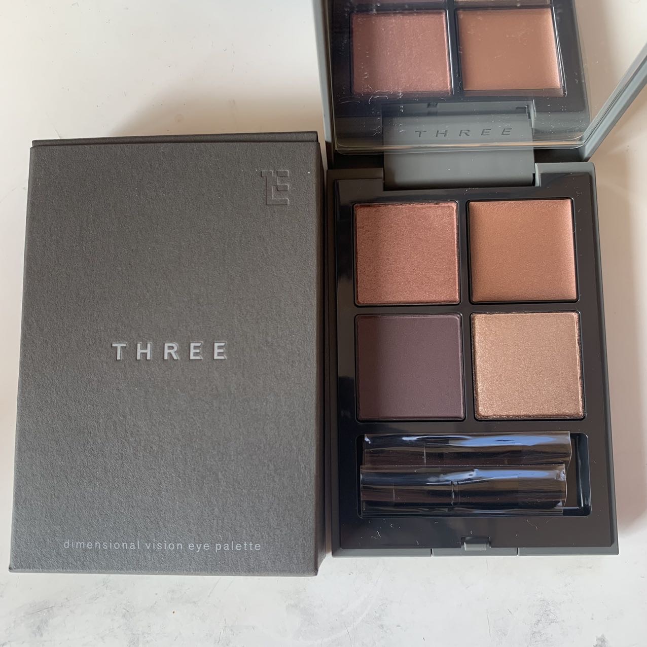 全新Three眼影腮红口红