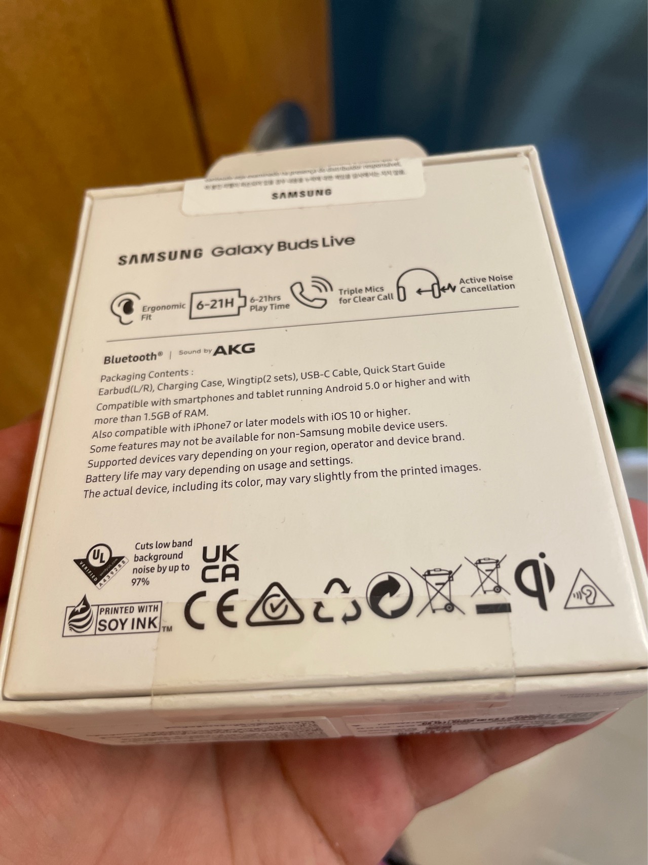 三星Buds Live 藍芽降噪全新未拆封