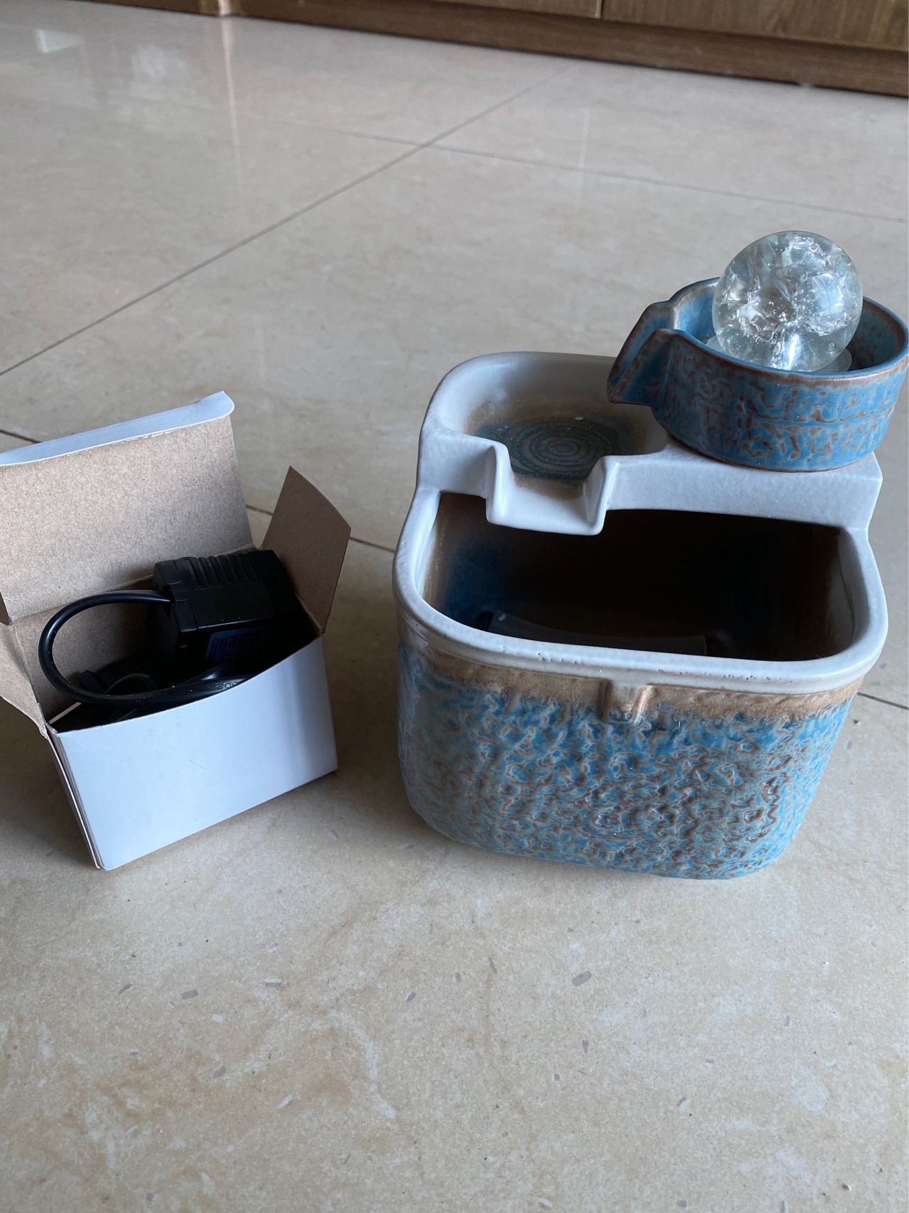 桌面摆件 流水小喷泉