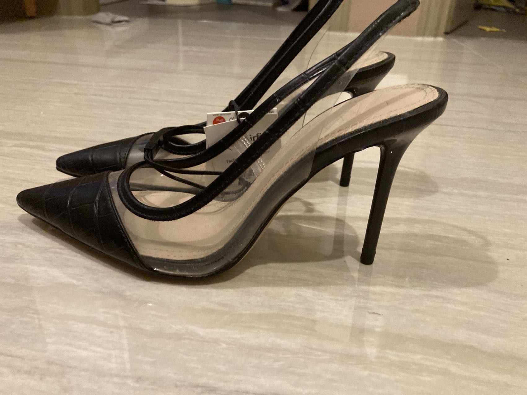 Zara全新细高跟鞋