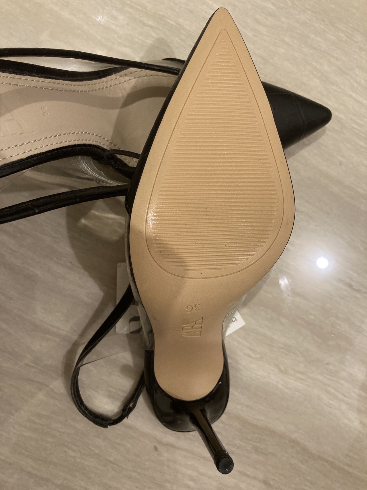 Zara全新细高跟鞋