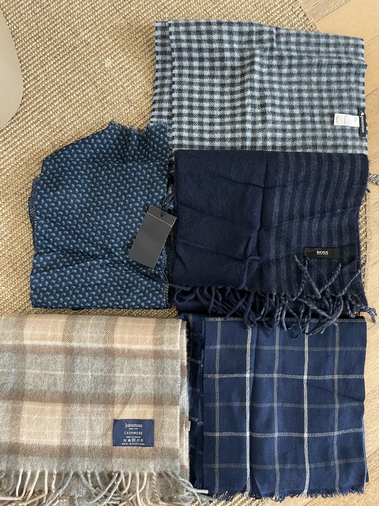 品牌羊绒围巾 大合集 太划算