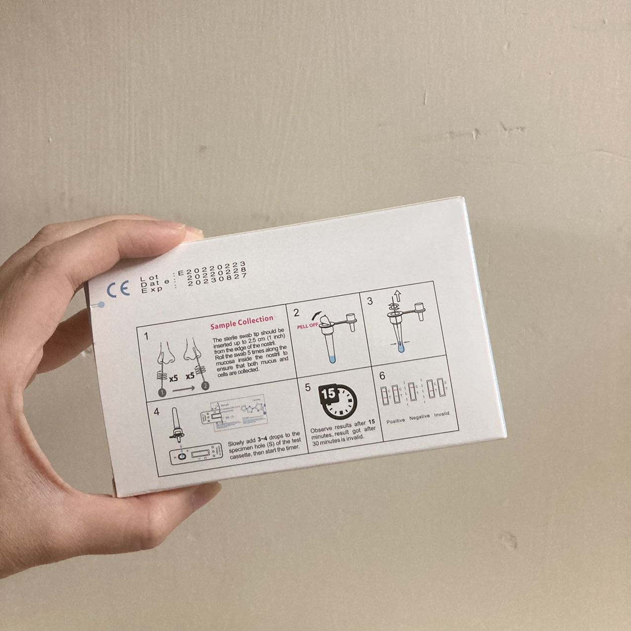 全新正版新冠肺炎快速测试 RAT test