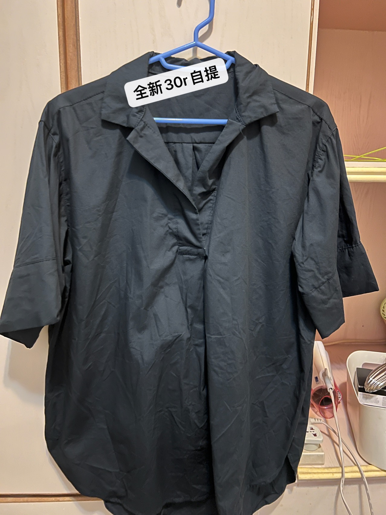 优质长绒棉开领衬衫(短袖) XW438329