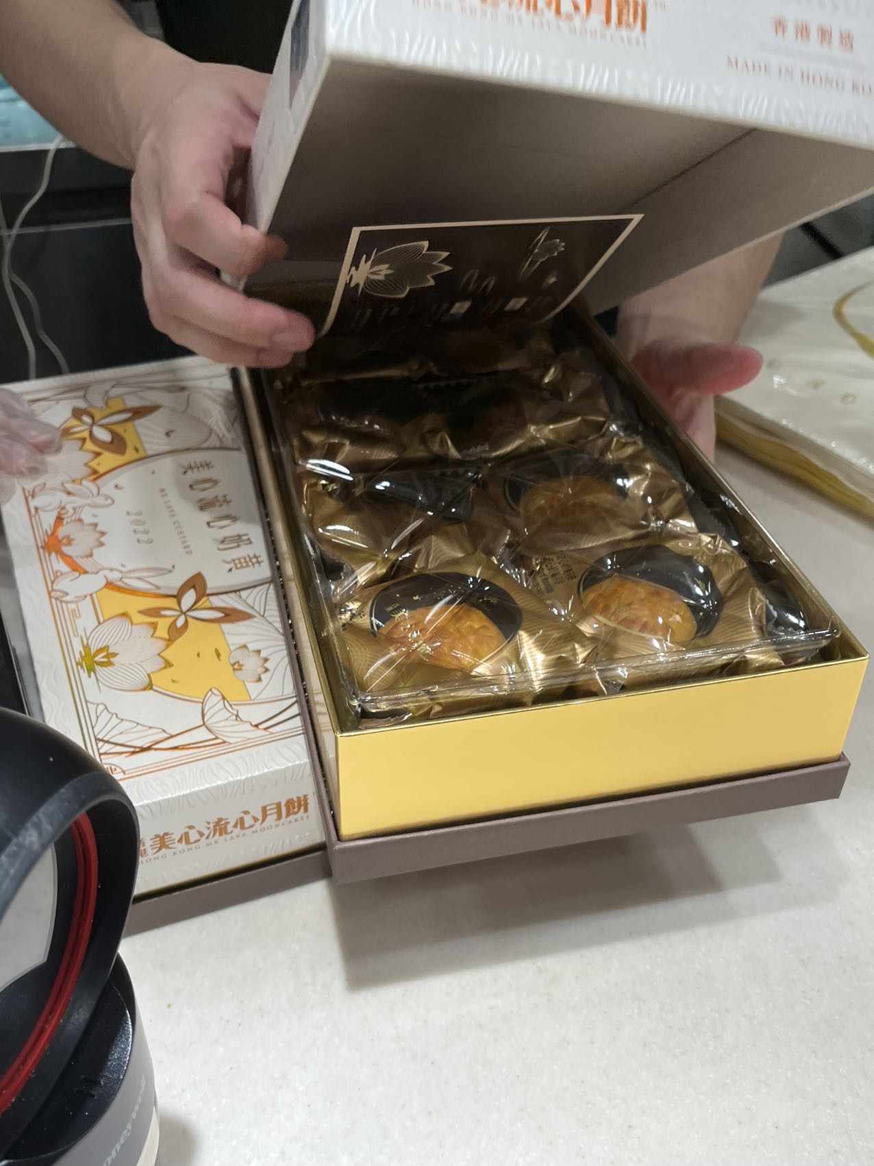 美心流心奶黄月饼