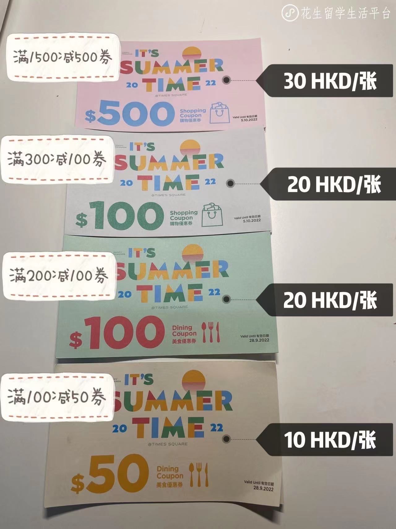 时代广场现金券