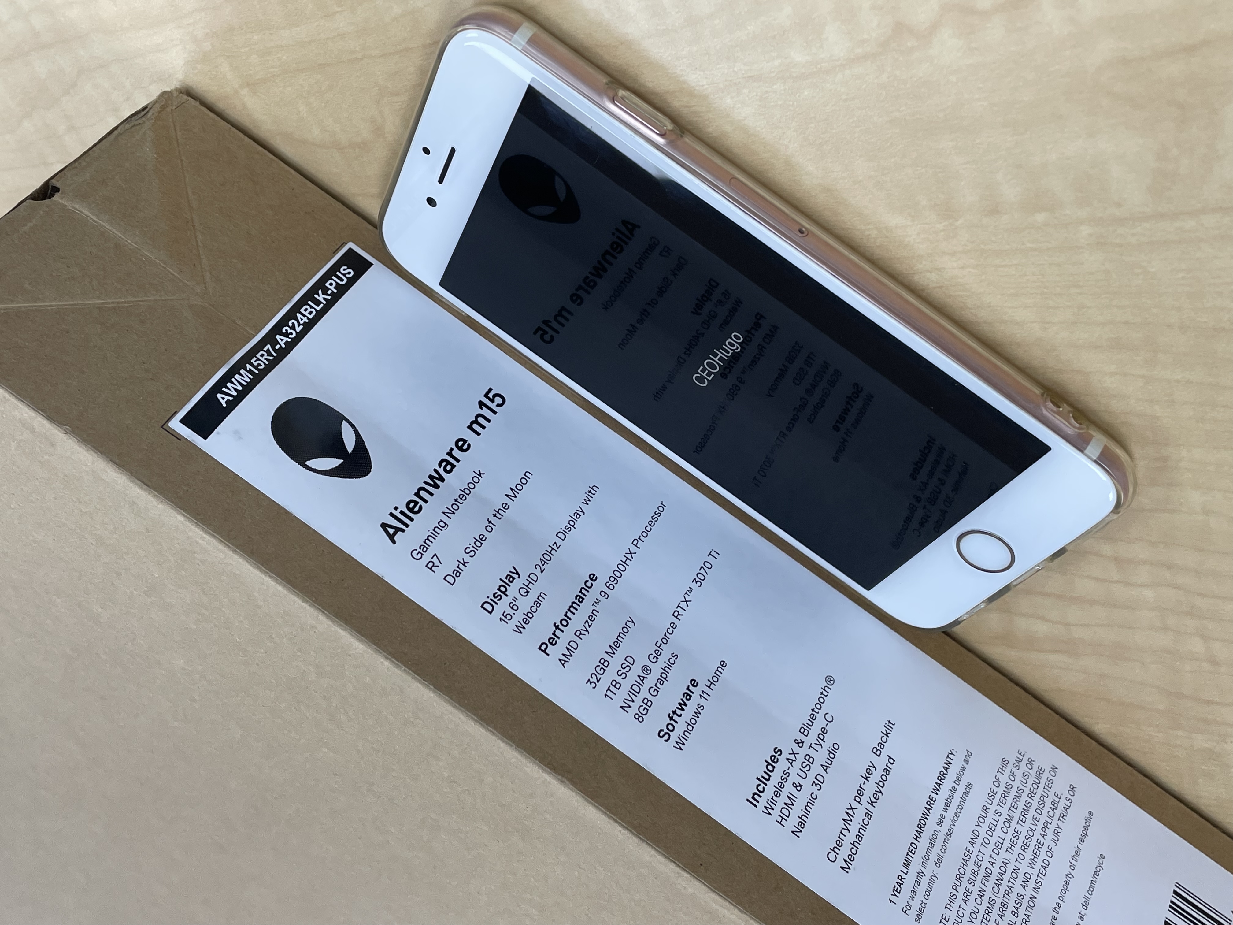 外星人15寸笔记本全新