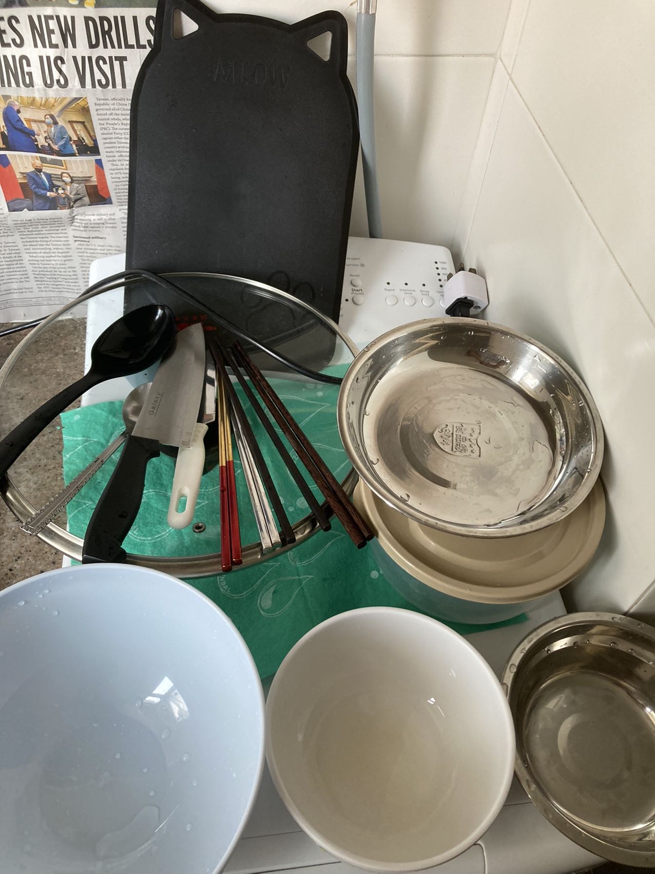 已出！廚具餐具鍋 砧板刀等等，厨具餐具锅砧板碗筷