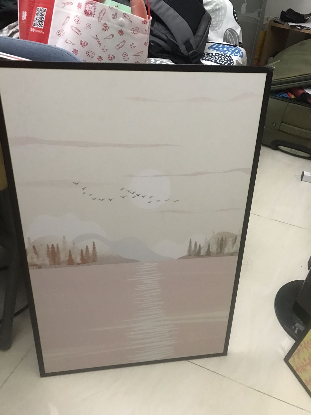 墙面装饰画两幅