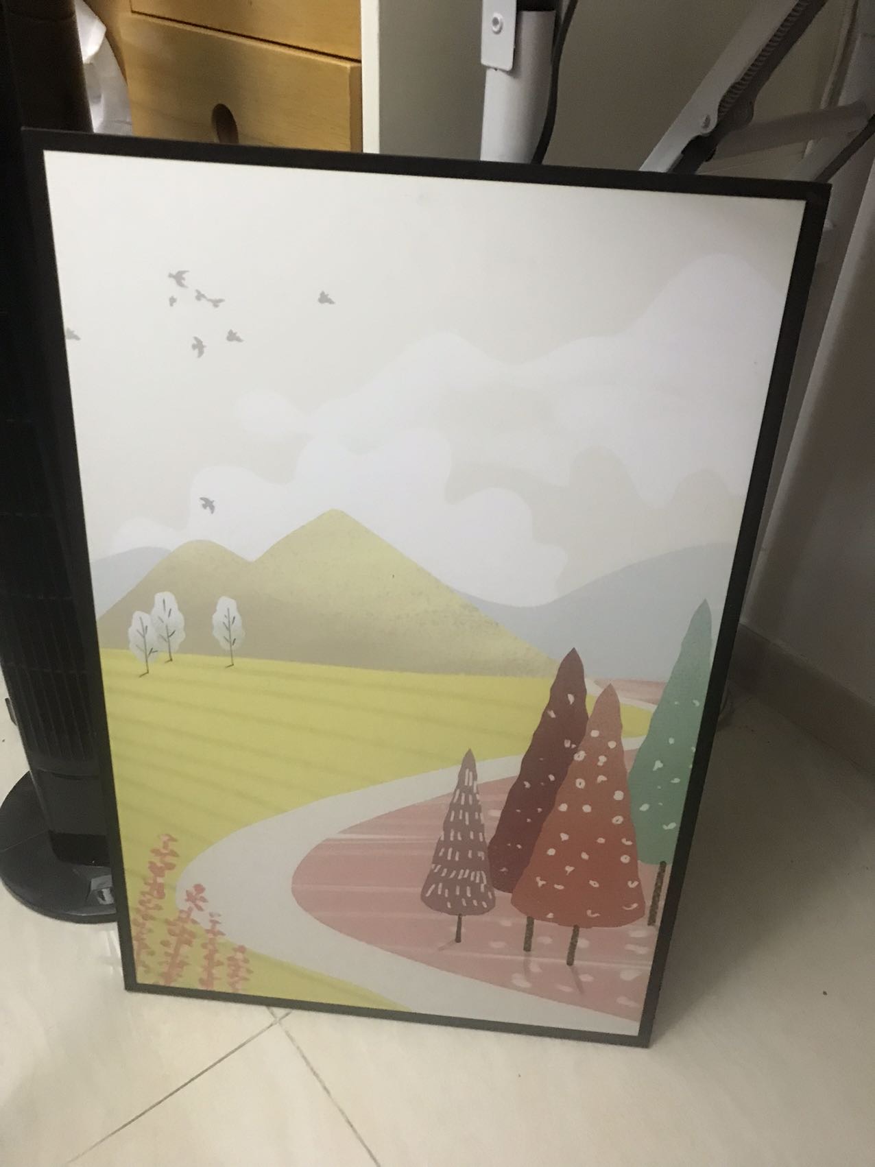 墙面装饰画两幅