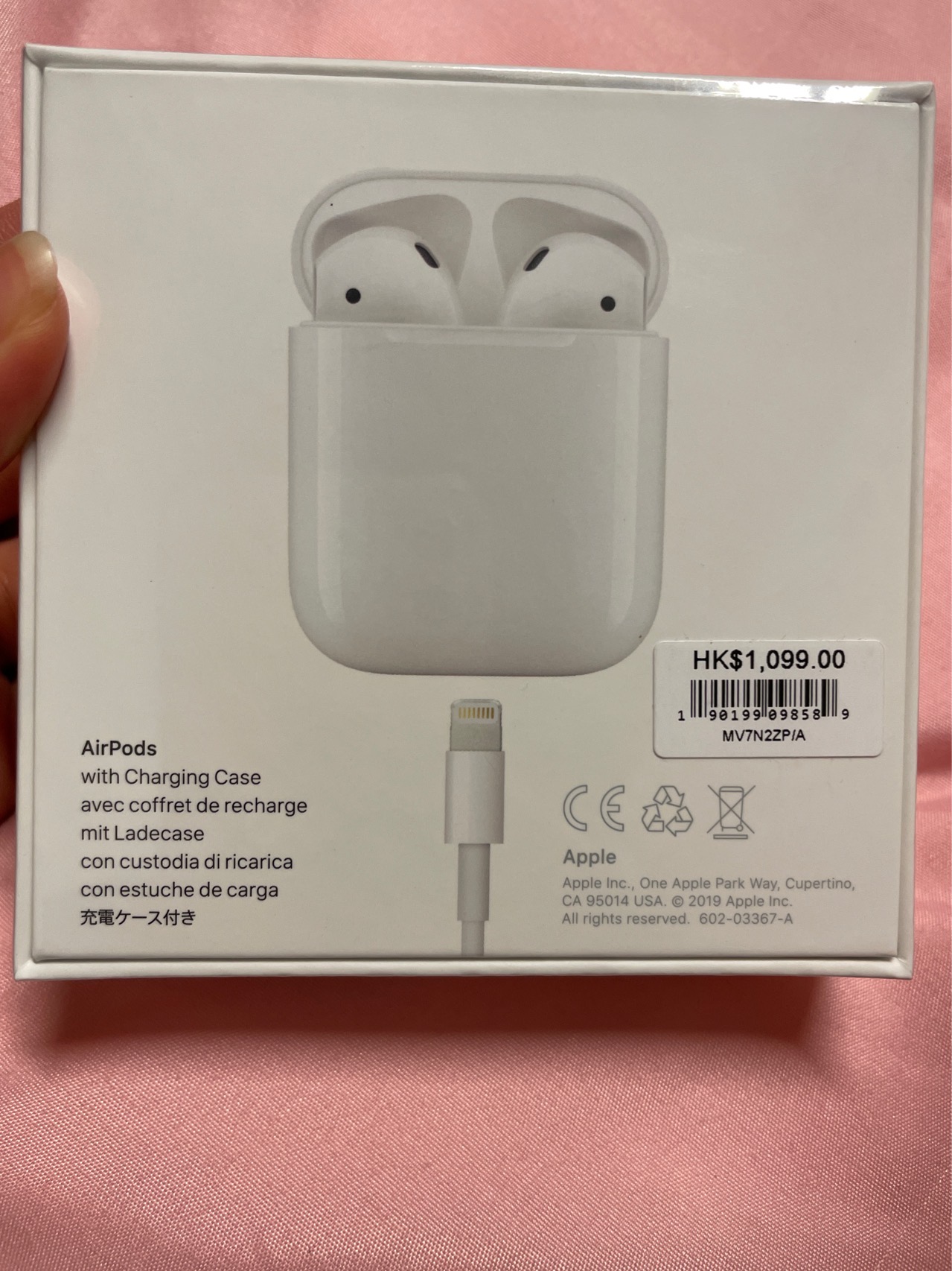 苹果教育优惠耳机airpods