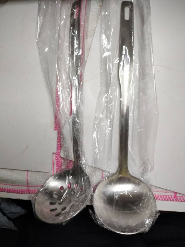 304不锈钢火锅汤勺和漏勺