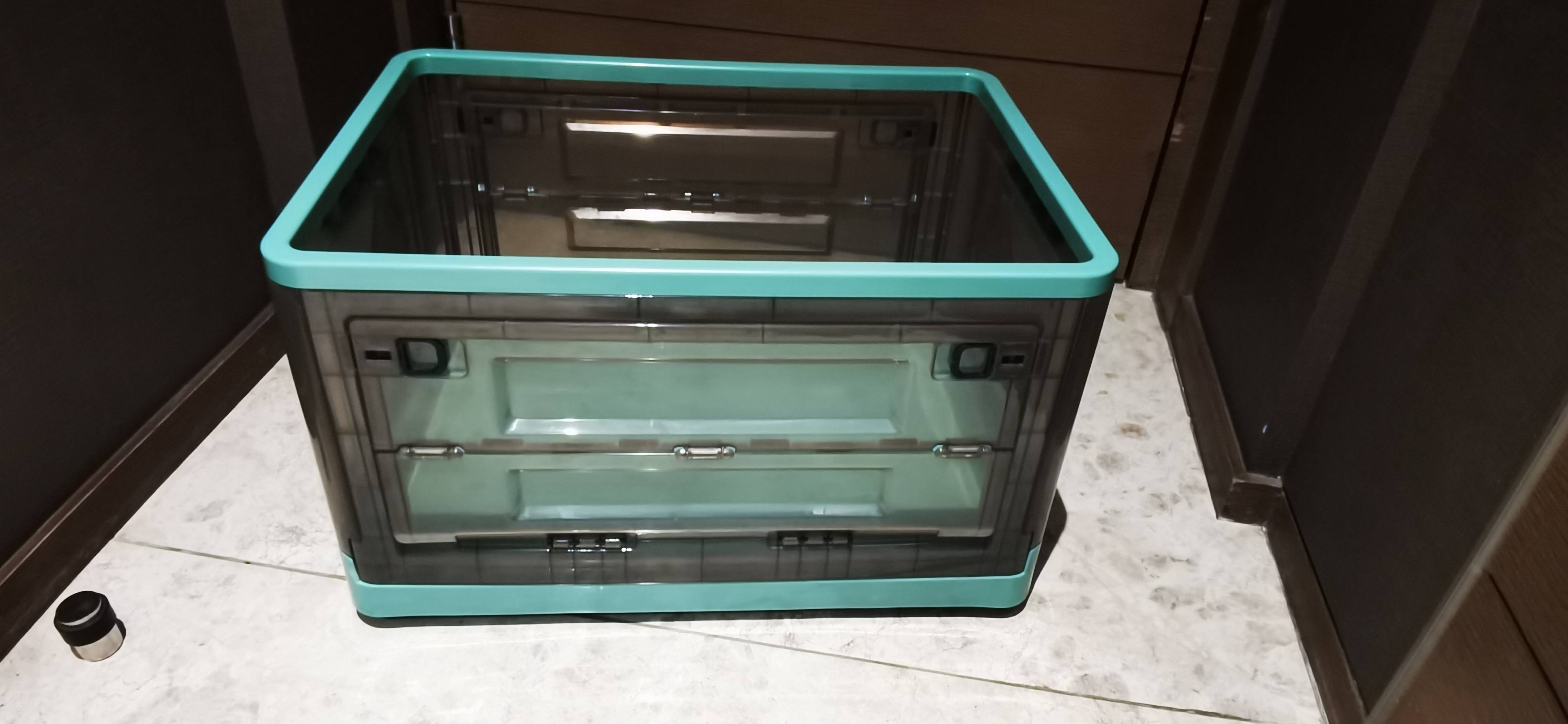 带轮子可折叠收纳箱