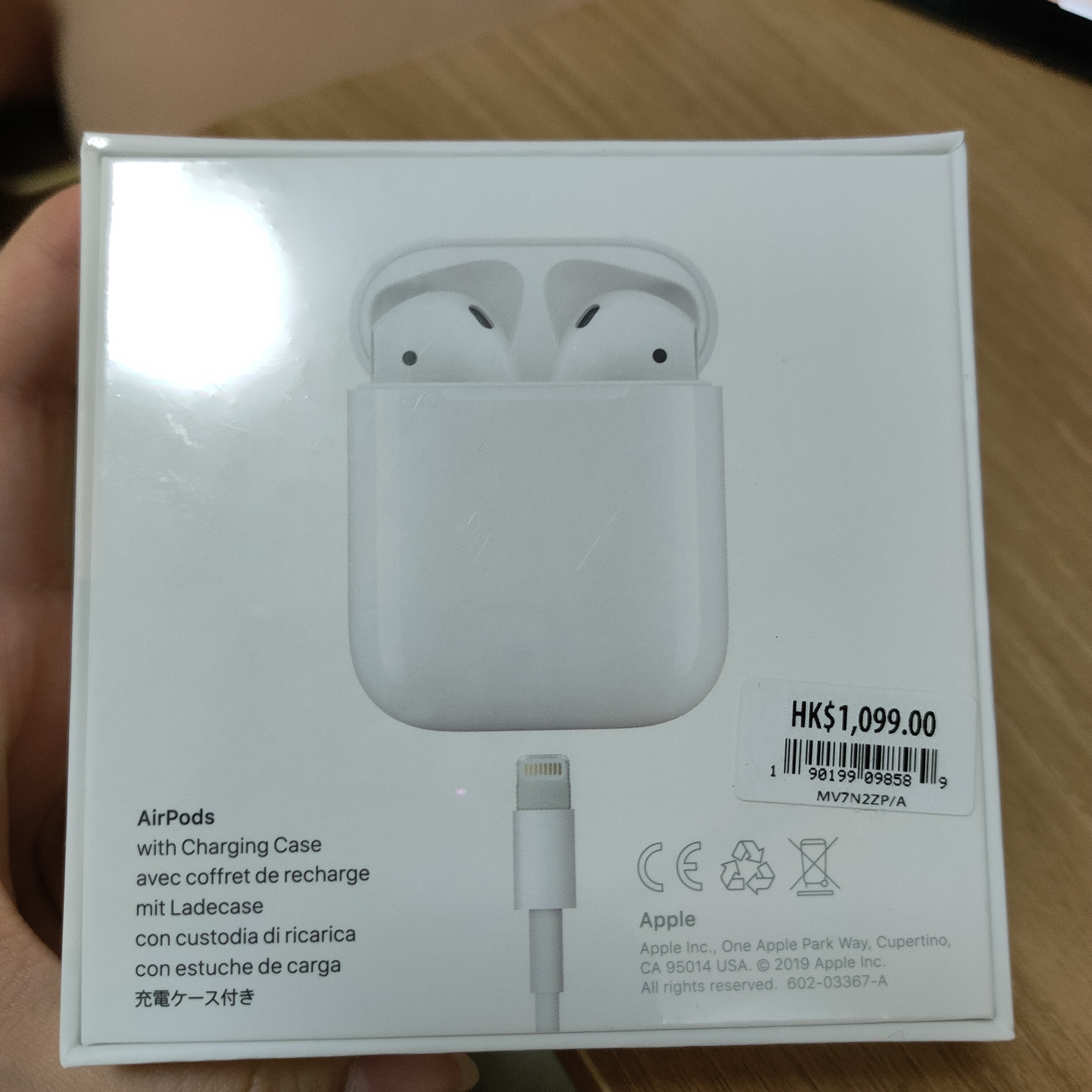 Airpods二代 全新未拆封