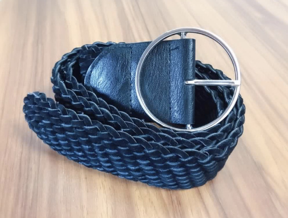 [全新] 日牌Lowrys Farm 絨面金屬扣高質量皮帶 BELT