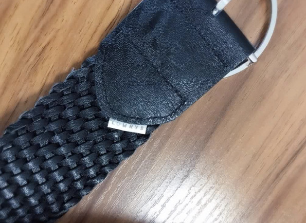 [全新] 日牌Lowrys Farm 絨面金屬扣高質量皮帶 BELT