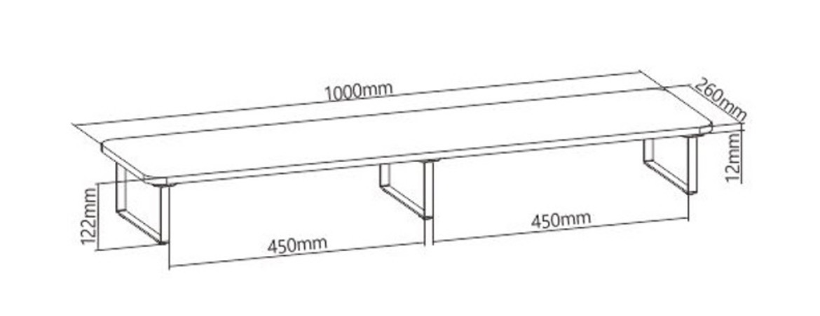 全新未拆封電腦增高架