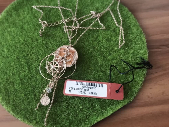 品牌ANS 海洋風優雅氣質長款項鏈