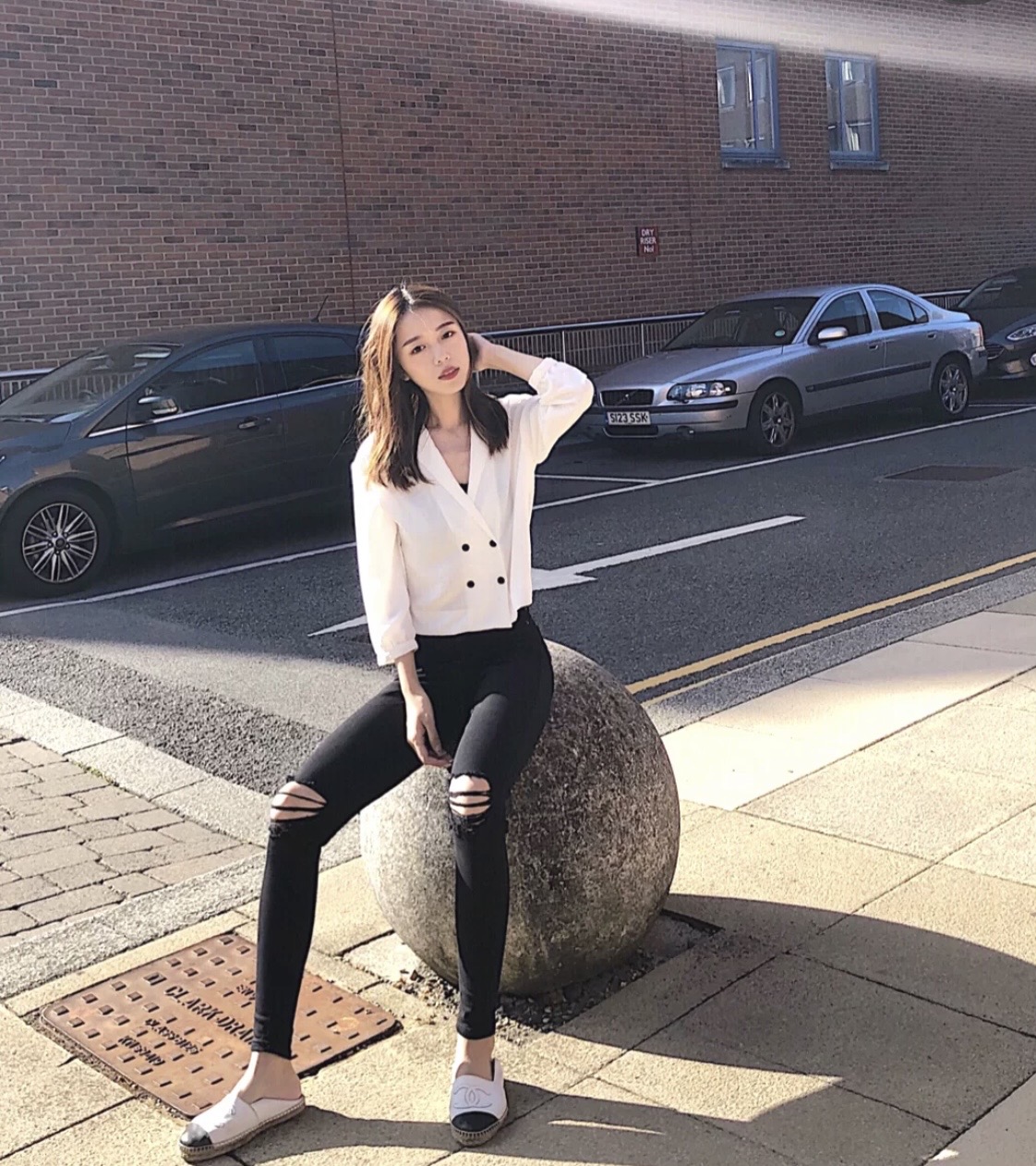 topshop牛仔裤jamie