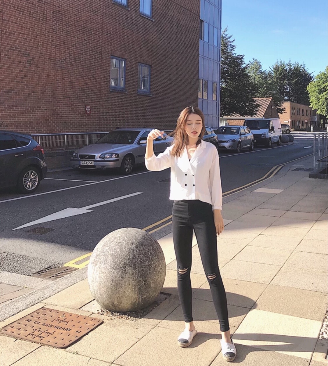 topshop牛仔裤jamie