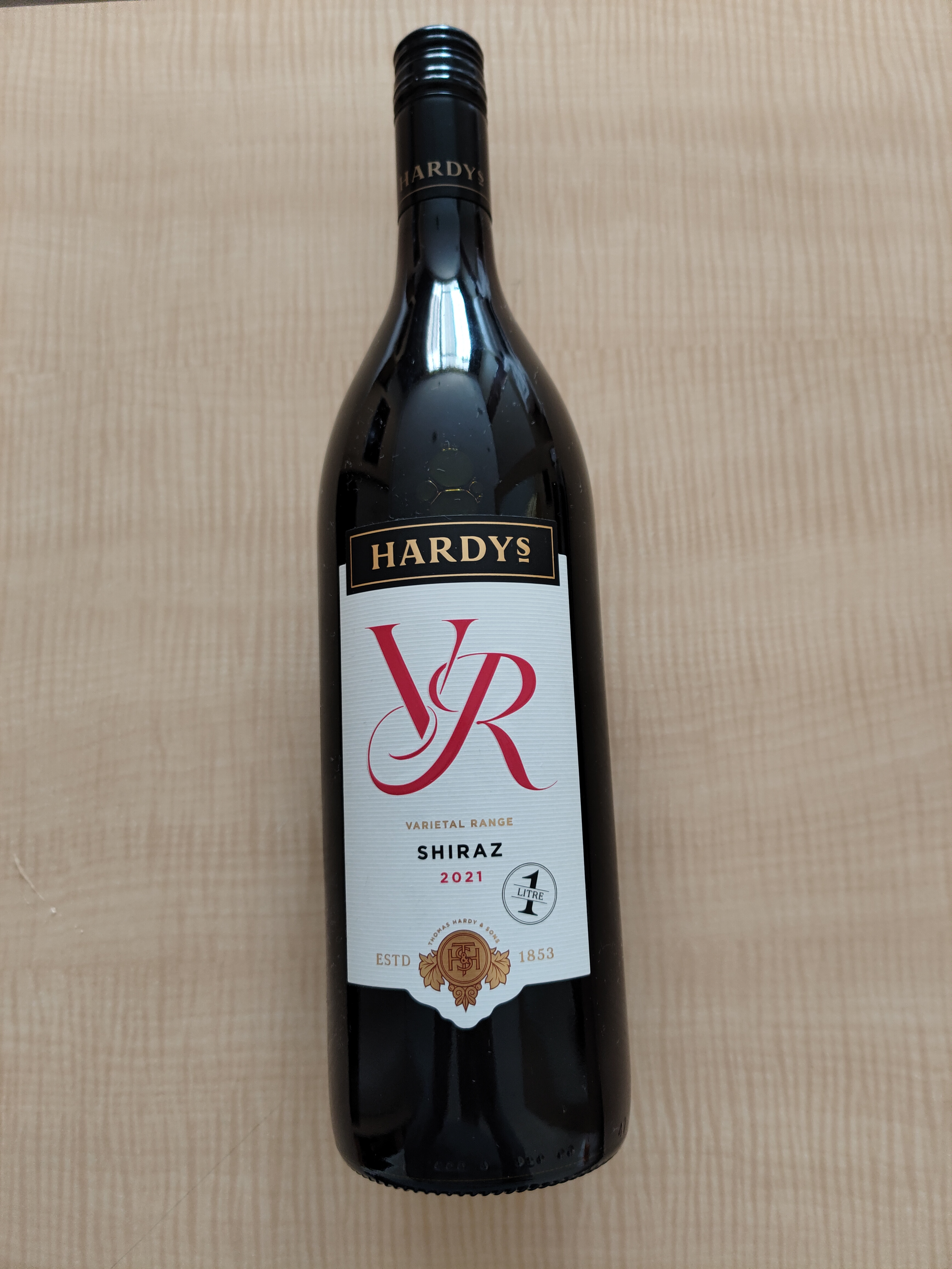 Hardys Shiraz红酒1瓶