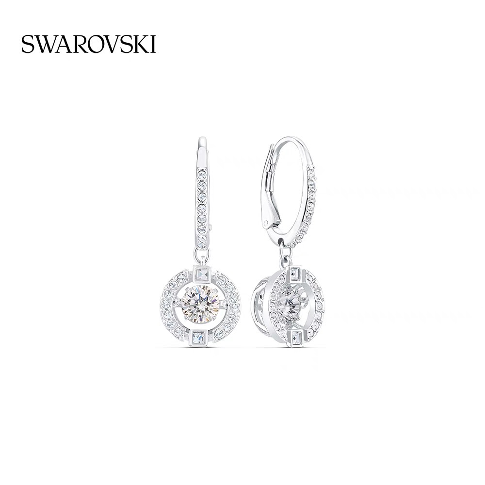 施华洛世奇水晶耳饰