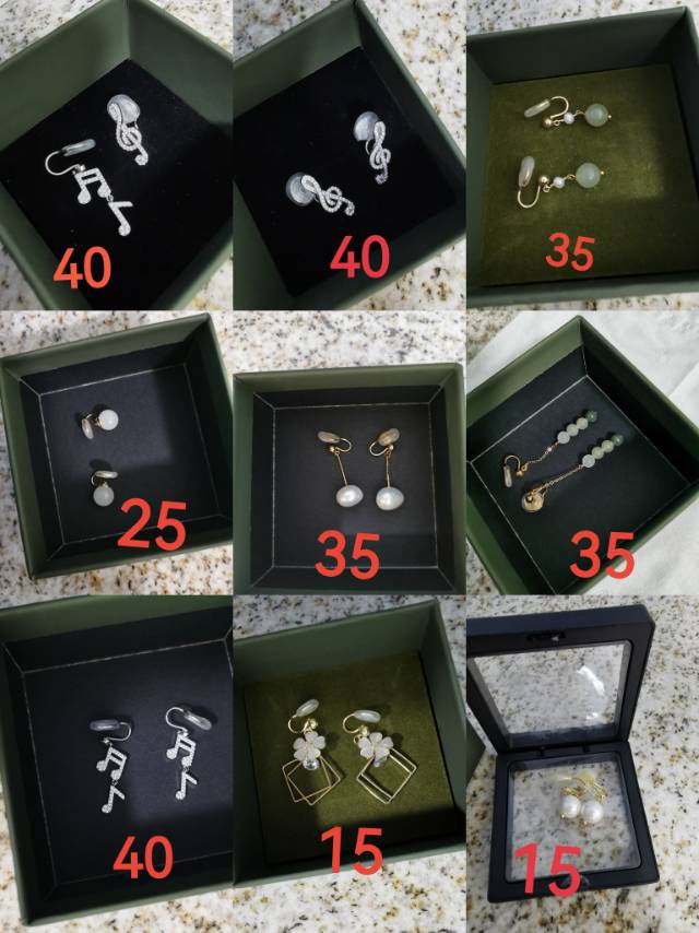 蚊香盘无耳洞耳夹