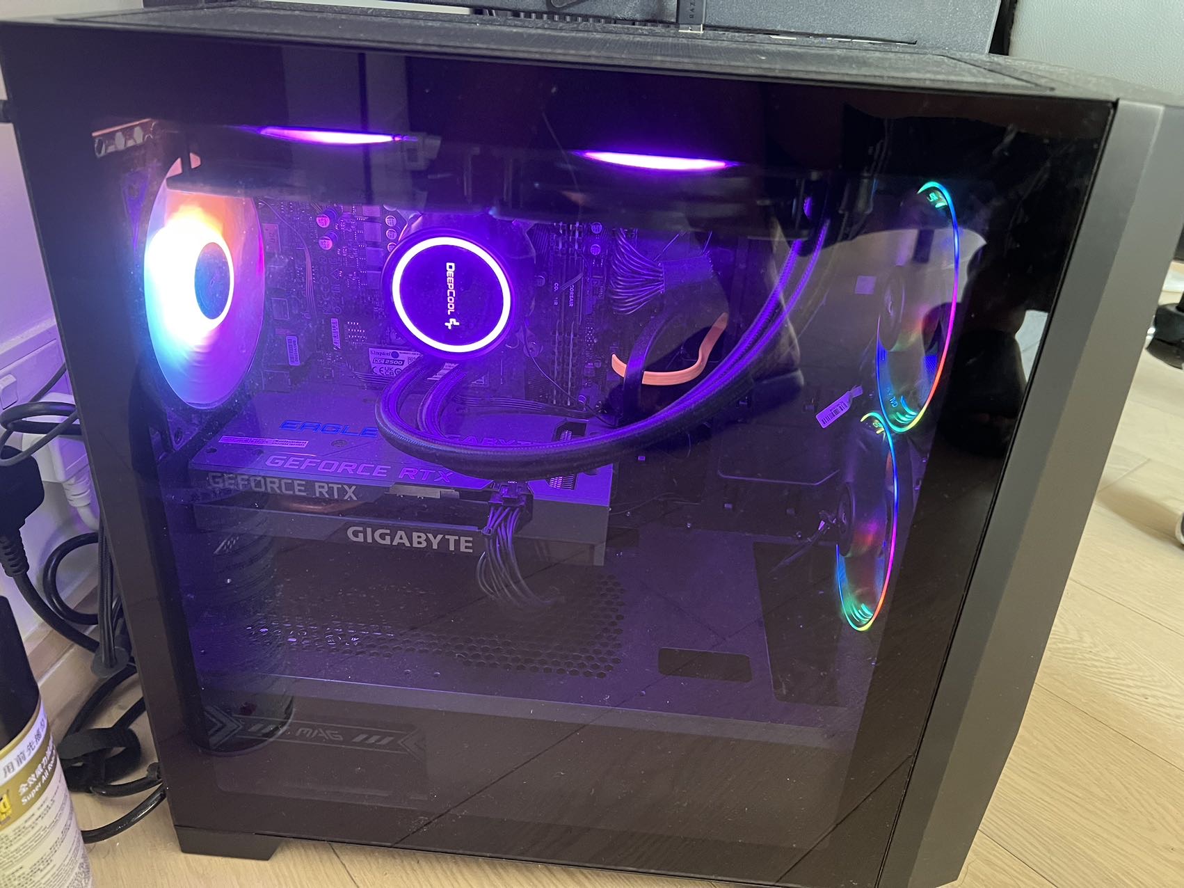 电脑主机i5-12400 +3050