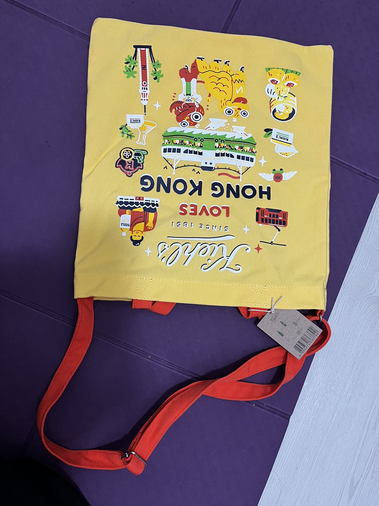 科颜氏厚实帆布袋子