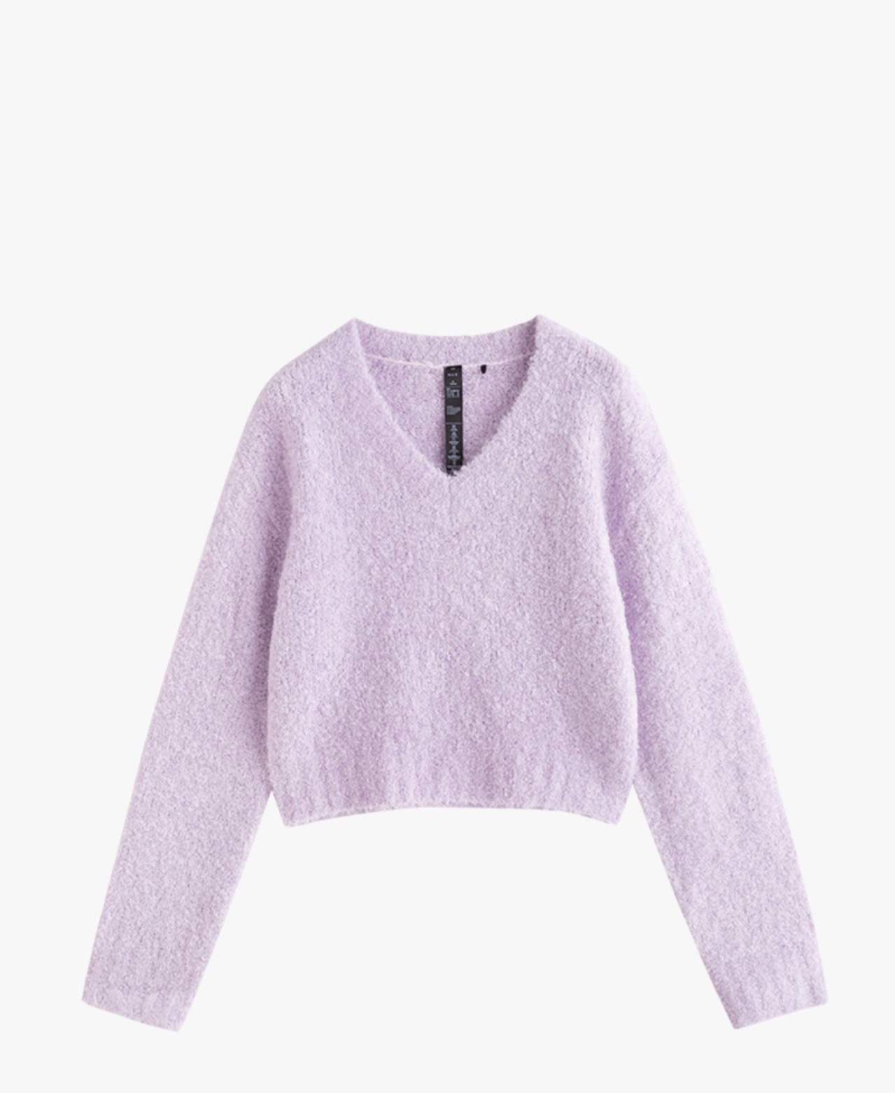 全新黑色宽松针织上衣