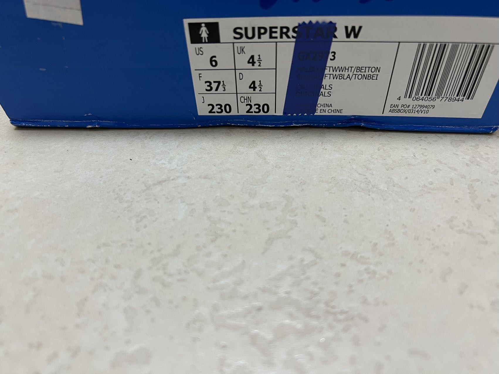 全新adidas三葉草粉色板鞋