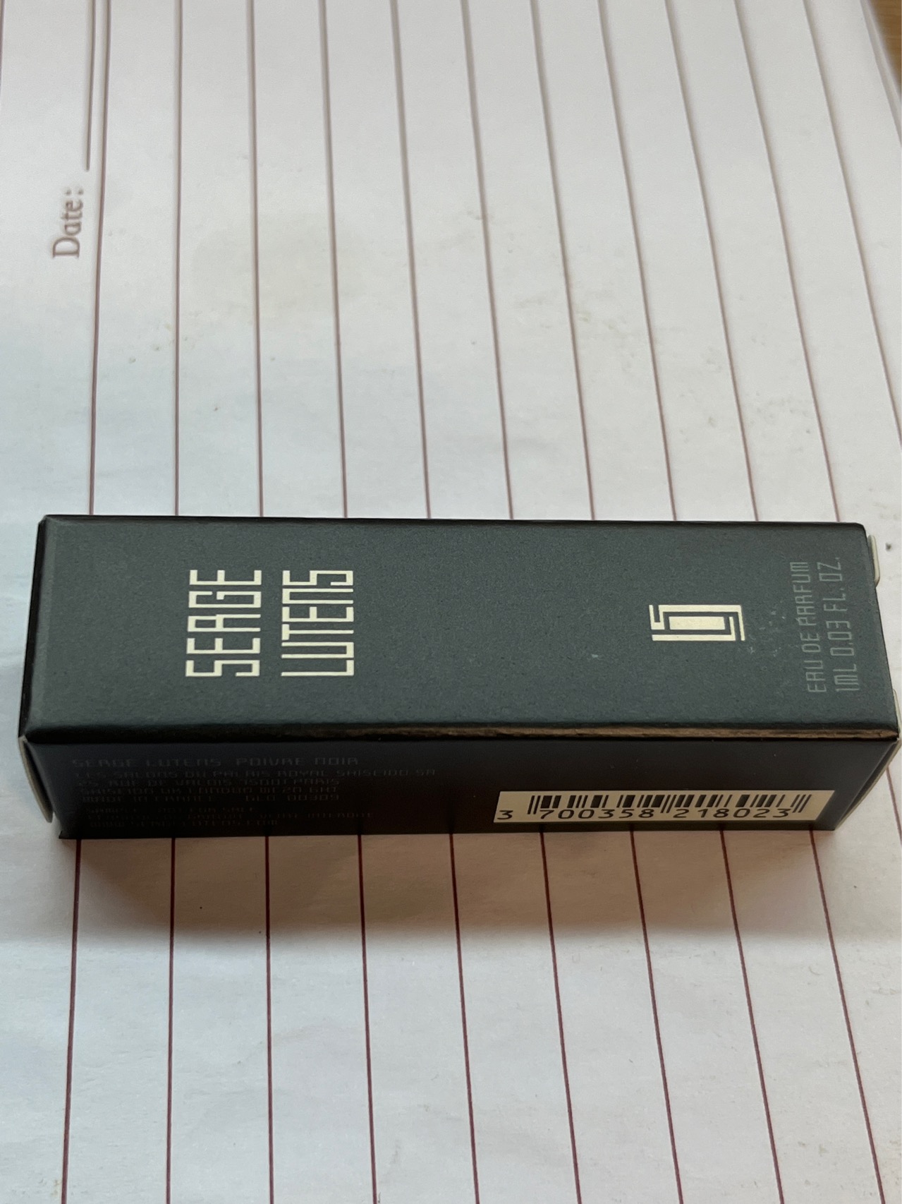 serge lutens 芦丹氏 试香