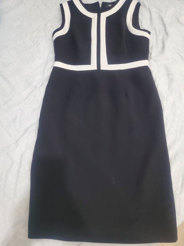 法式黑色連身裙