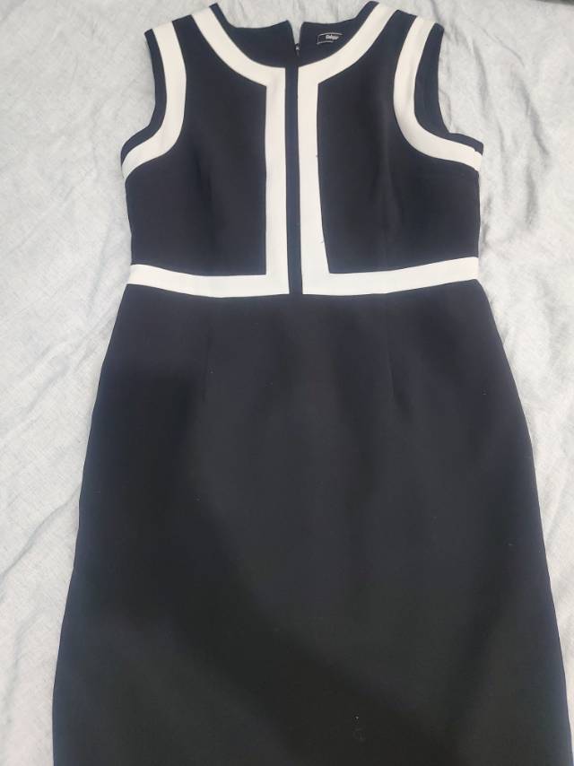 法式黑色連身裙