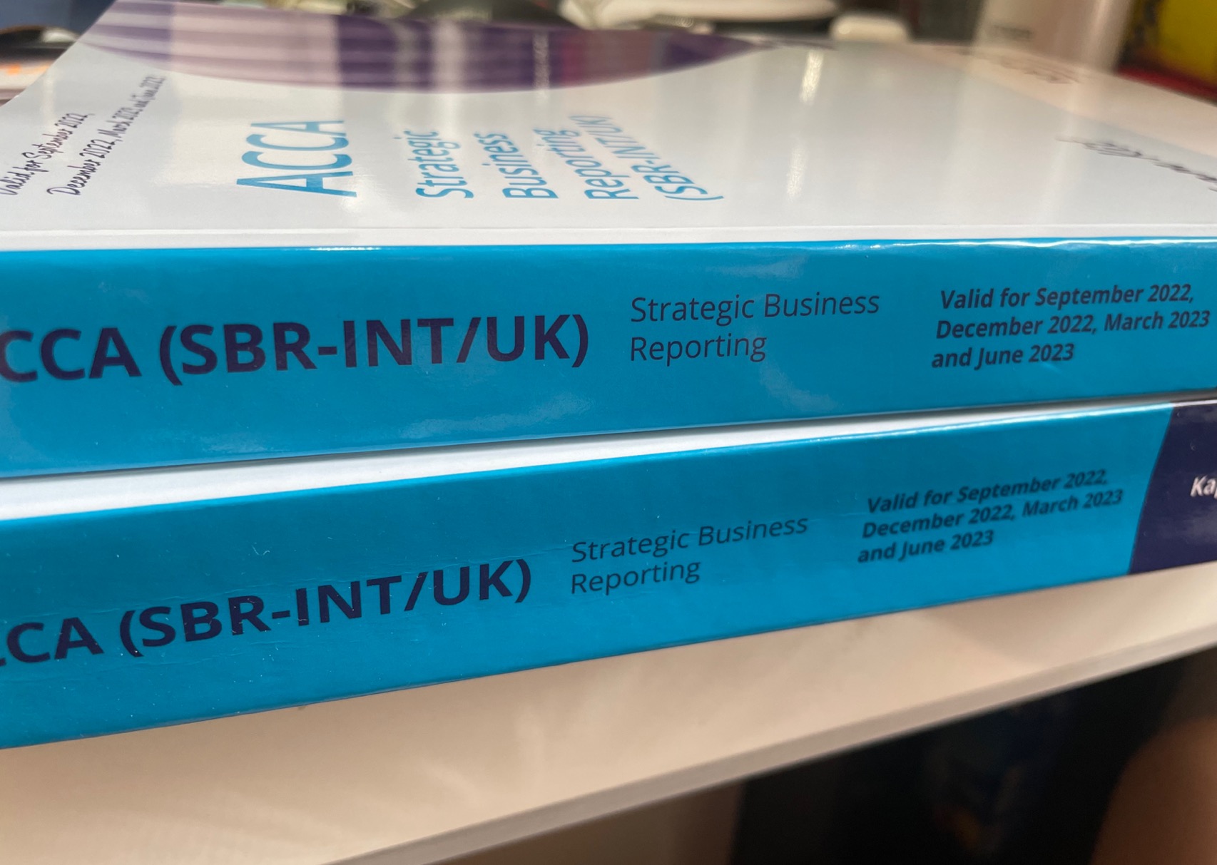 ACCA SBR-INT Exam/Study Kit