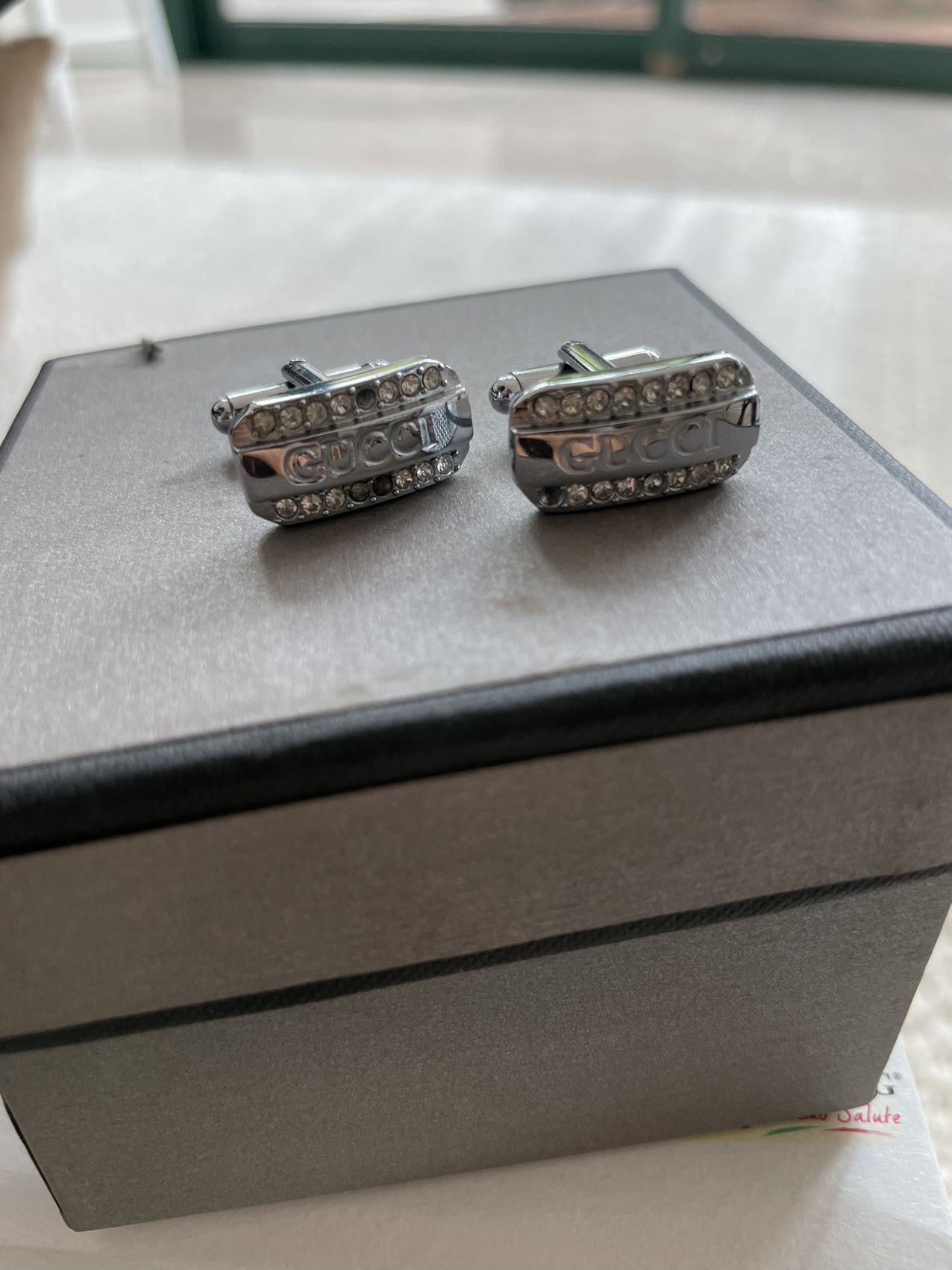 Gucci 袖扣 ！送大礼