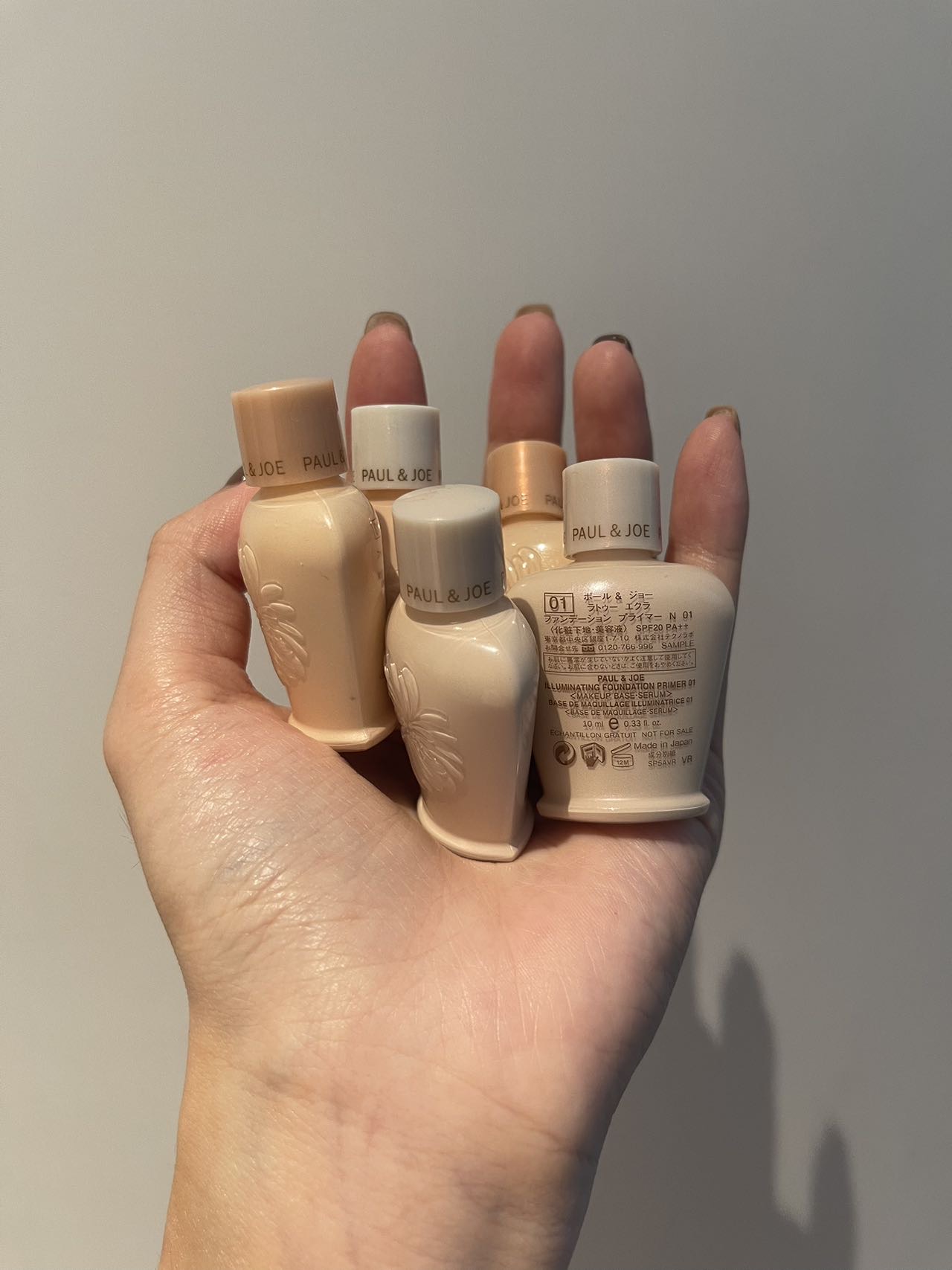 paul joe 隔离 粉底液 小样