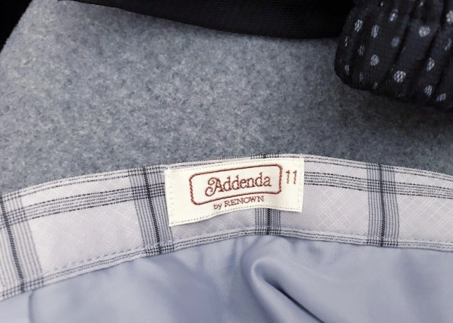 [全新] ADDENDA 英倫風 百摺格紋長裙 SKIRT (SIZE S-M)